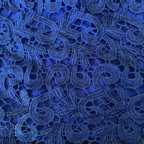 Royal Blue Tahari Dress - Picture 3 of 3